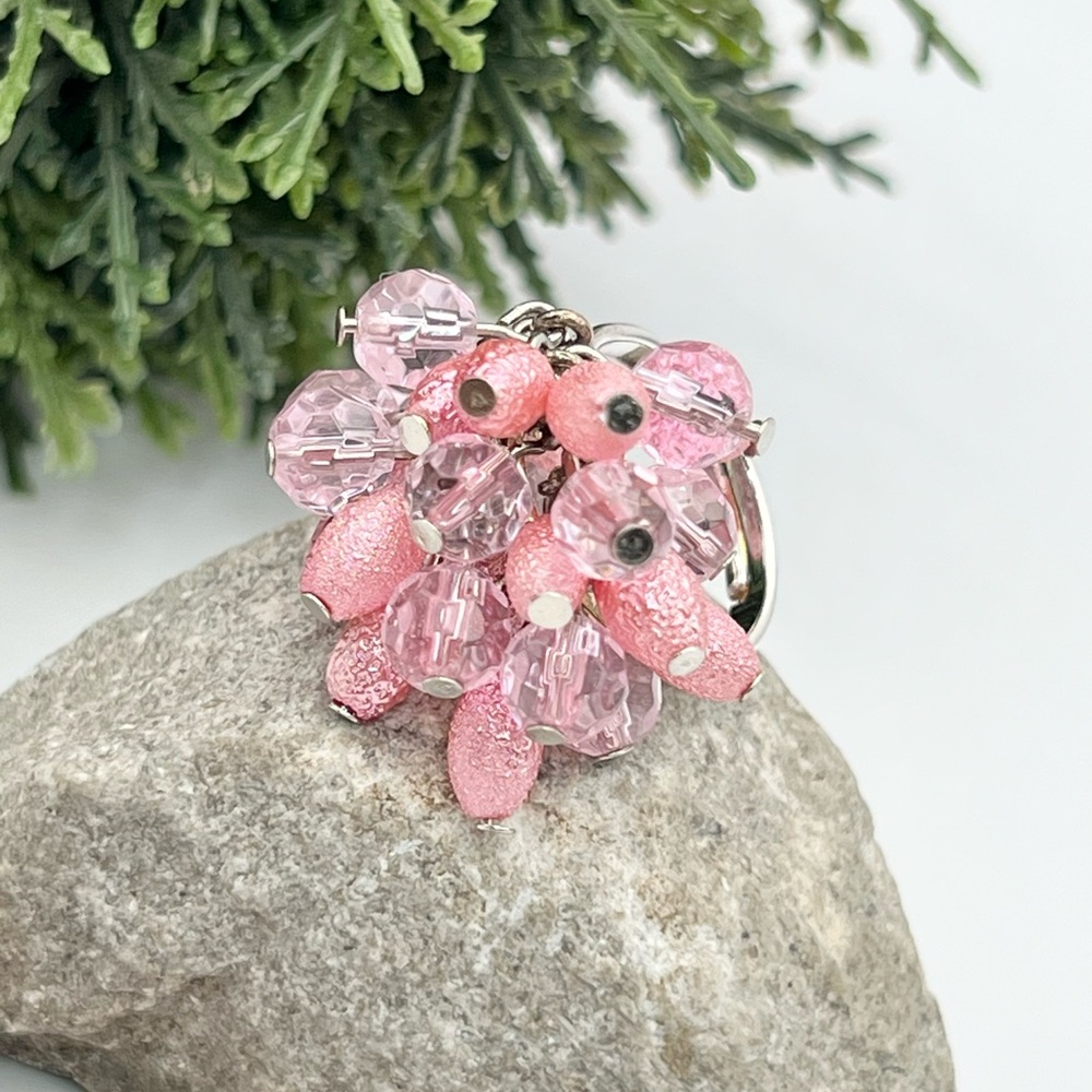 BEADED CLUSTER RING